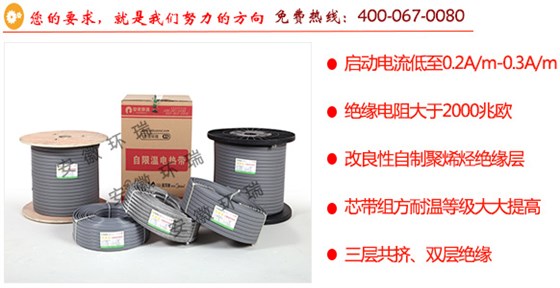 环瑞自限温电伴热带