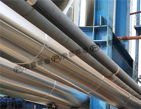 电伴热带应用于管道上安装图