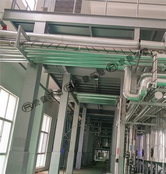 食品加工设备电伴热带安装图