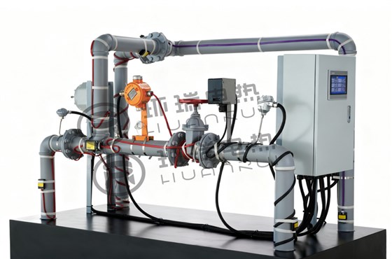 电伴热系统示意图