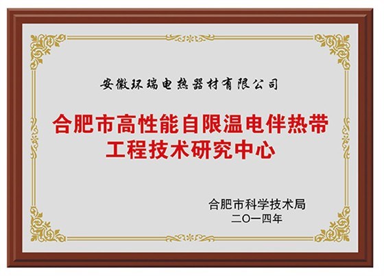 合肥市高性能自限温电伴热带工程技术研究中心