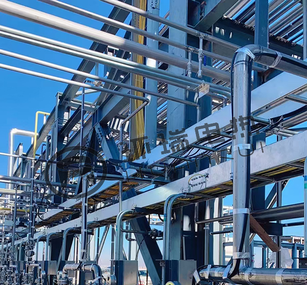 伴热带产品安装现场实物图