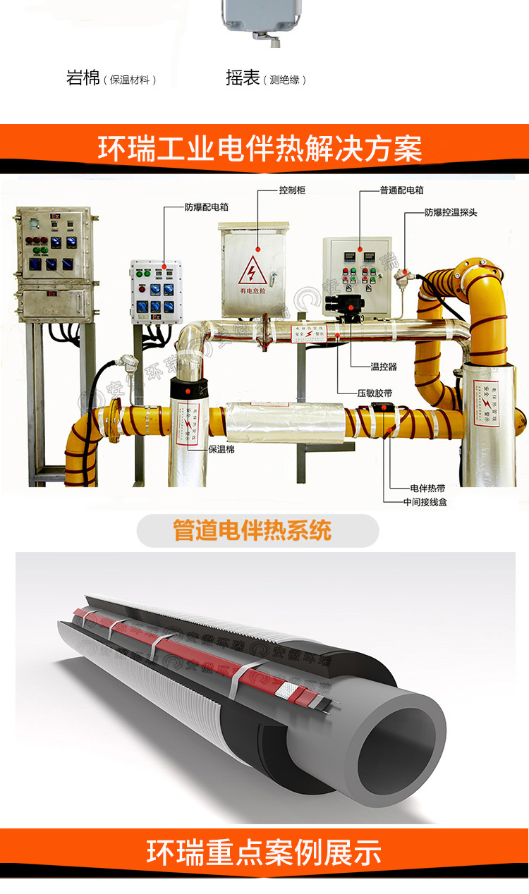 环瑞工业电伴热解决方案