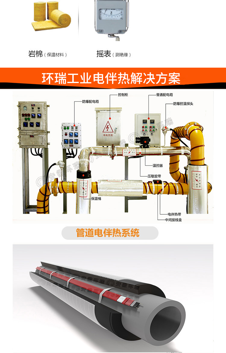 环瑞工业电伴热解决方案