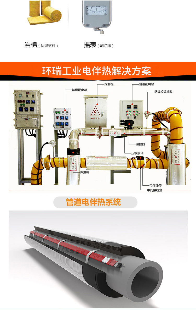 环瑞工业电伴热解决方案